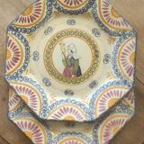 Deux assiettes Henriot Quimper
