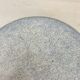 Round vase for flower arrangement, ceramic, blue