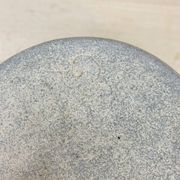 Vase boule pique fleurs céramique, bleu