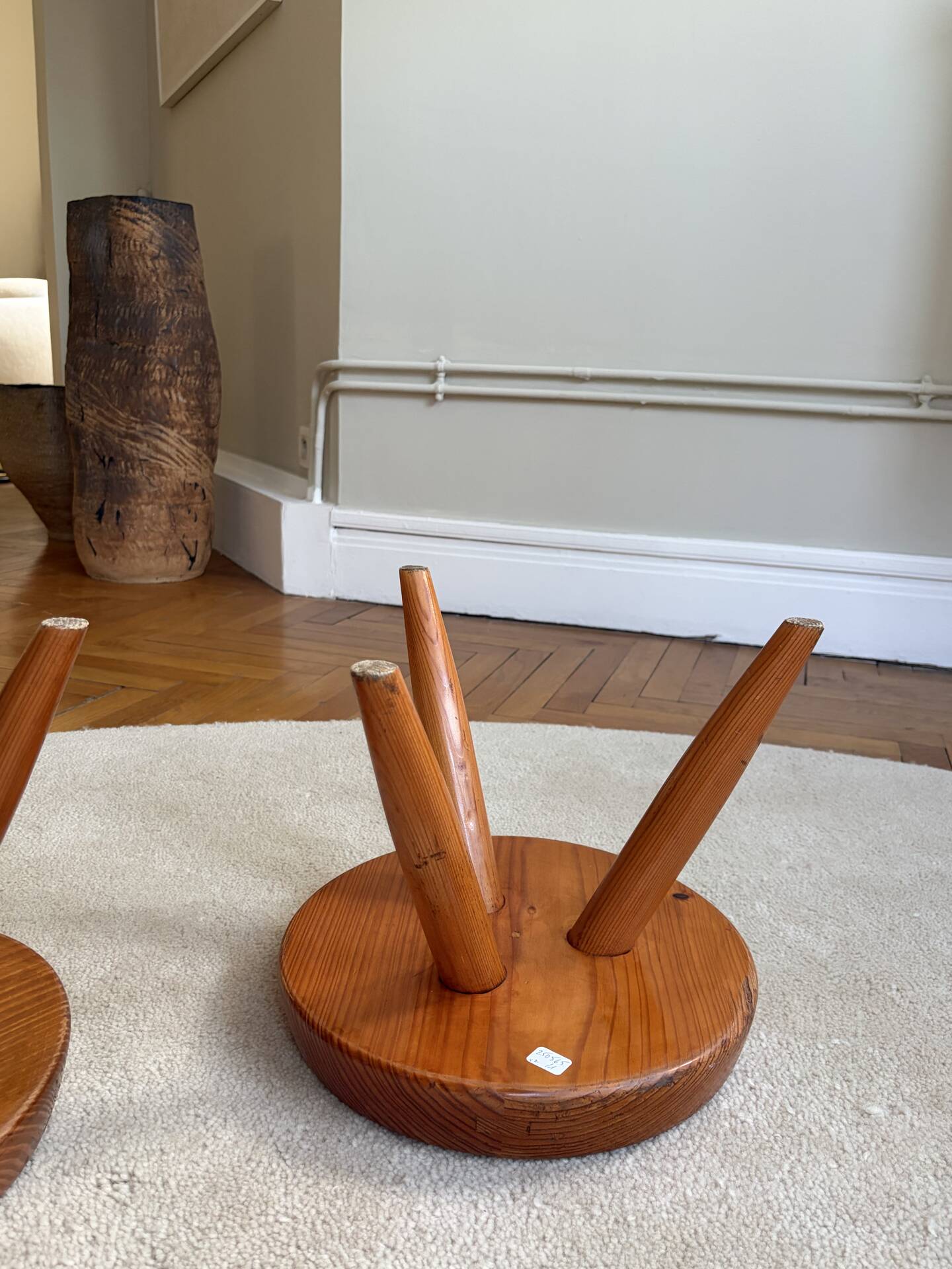Original Berger Perriand stools