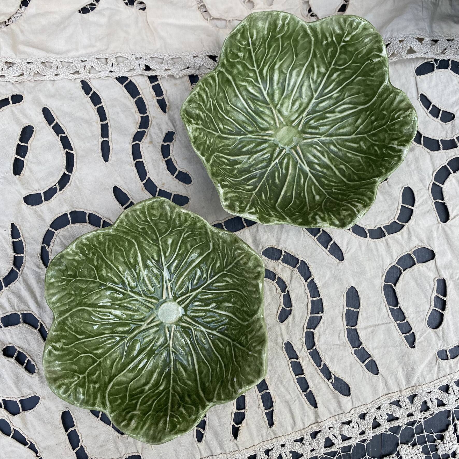 Petits saladiers en barbotine chou