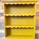 Renovated old saffron wall shelf