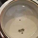 Service à thé porcelaine et argent heinrich