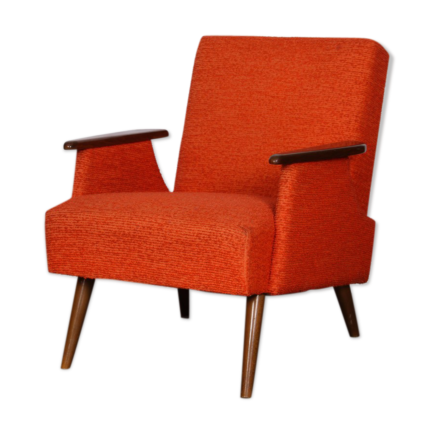 Vintage armchair, Czech design, 1970