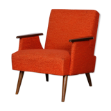 Vintage armchair, Czech design, 1970