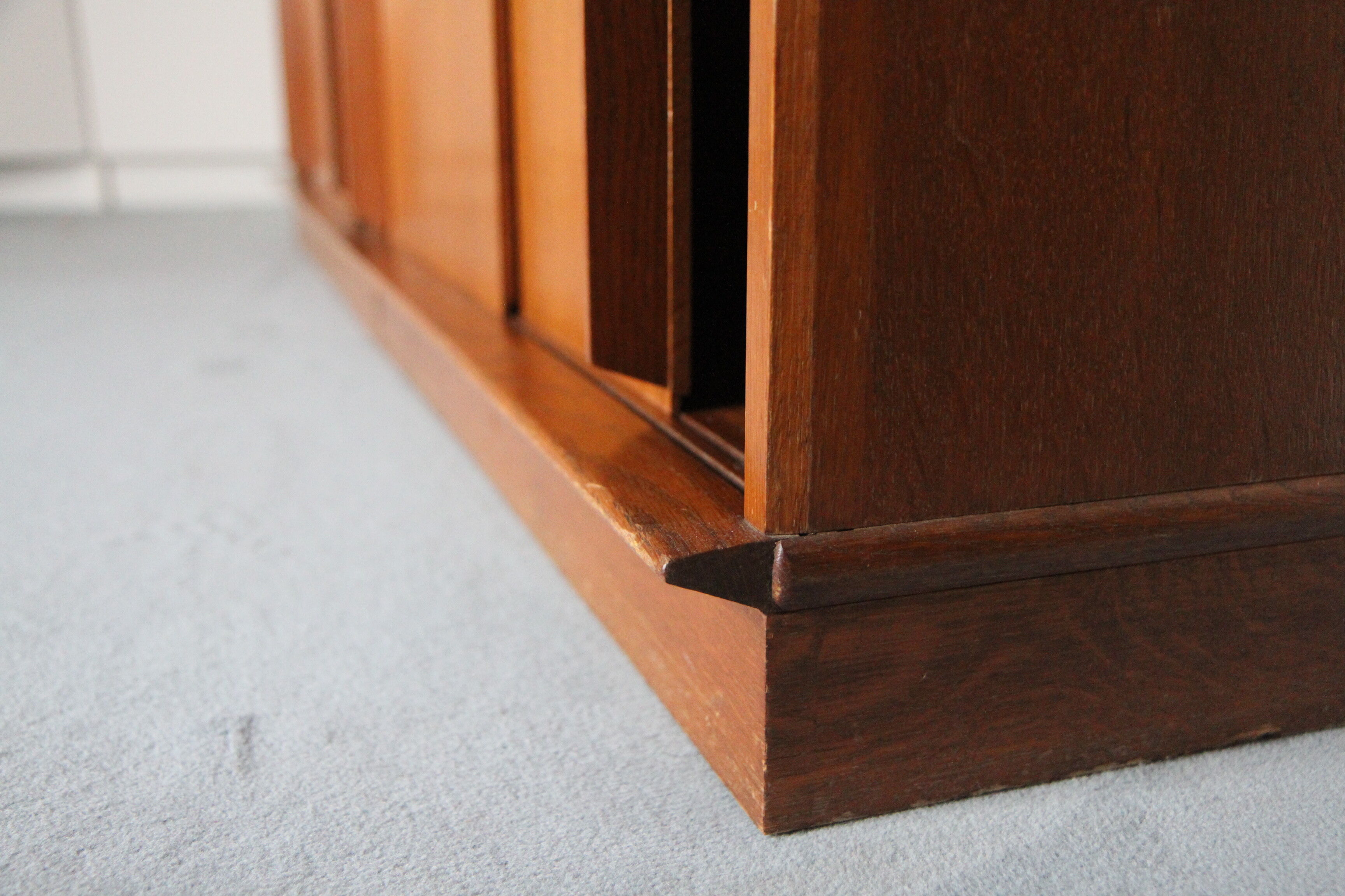 Oscar oak bookcase early 1950s