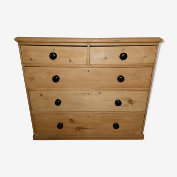 Commode anglaise de la fin du 19 ème siècle