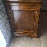 Chest of drawers with 4 drawers in cherry wood