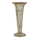 Small Art Deco vase in pale pink glass