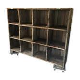 Industrial wooden shelf 1940