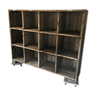 Industrial wooden shelf 1940