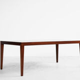 Table basse danoise en palissandre par Severin Hansen pour Haslev