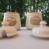 Confectioner and sugar maker in Porcelain by Auteuil Jacques Lobjoy