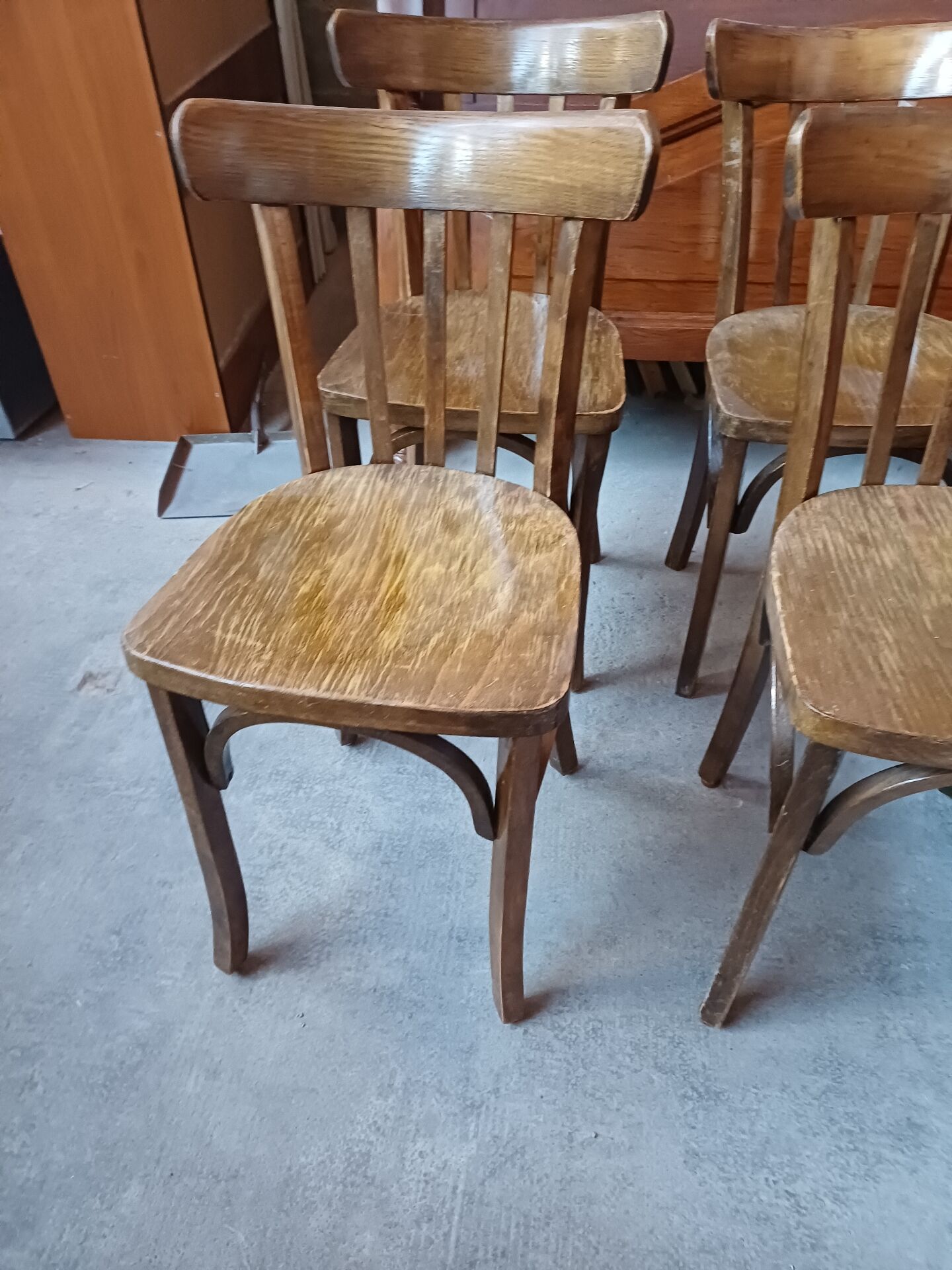 Lot de 6 chaises bistrot 