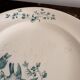 Lot 5 Plate Plates Faience Longwy Model Mignon