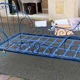 Wrought iron adult bed