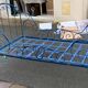 Wrought iron adult bed