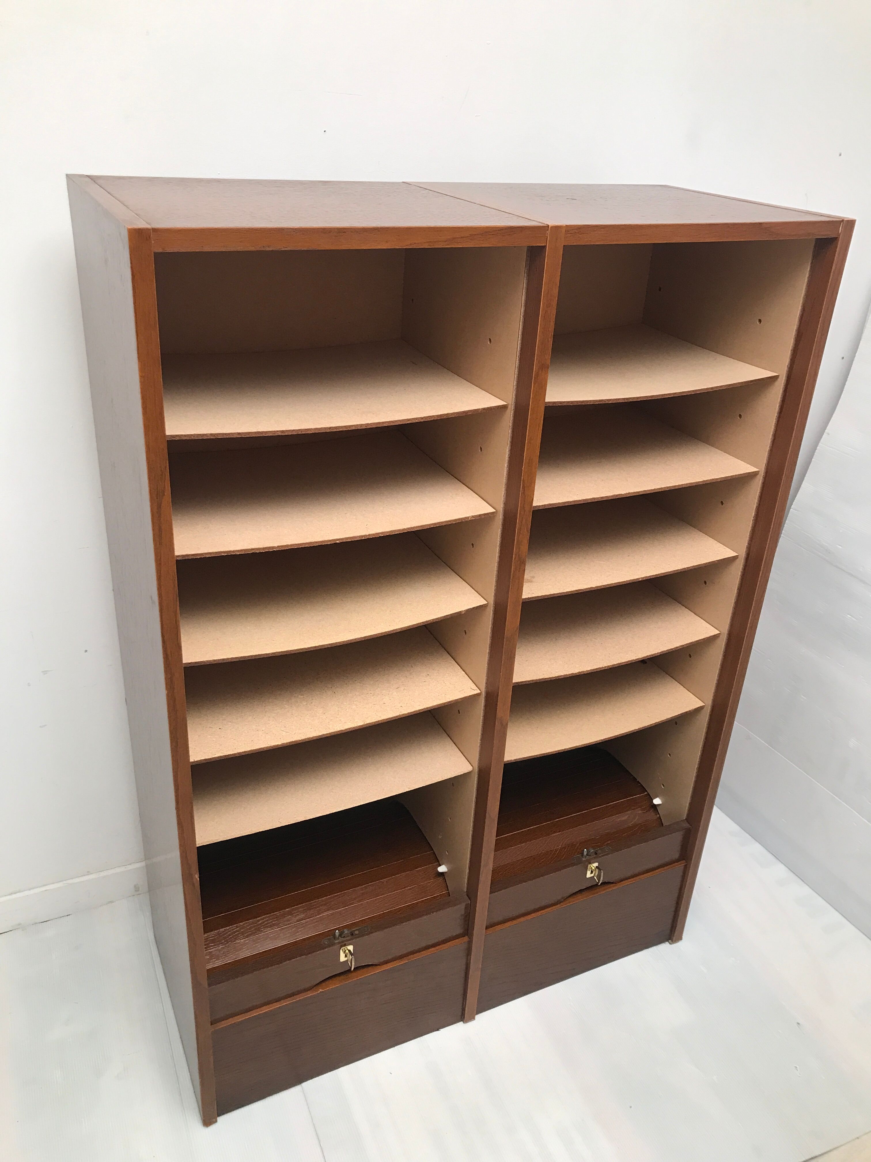 Double year curtain binder cabinet 60-70