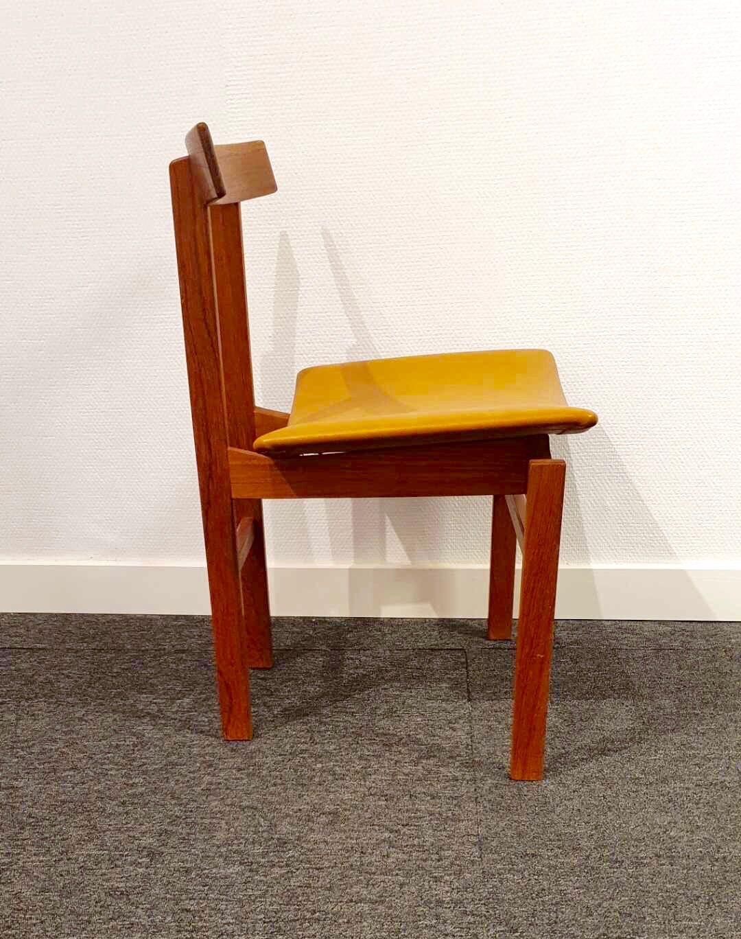 Set of 6 teak dining chairs by Inger Klingenberg for France & Daverkosen 1960