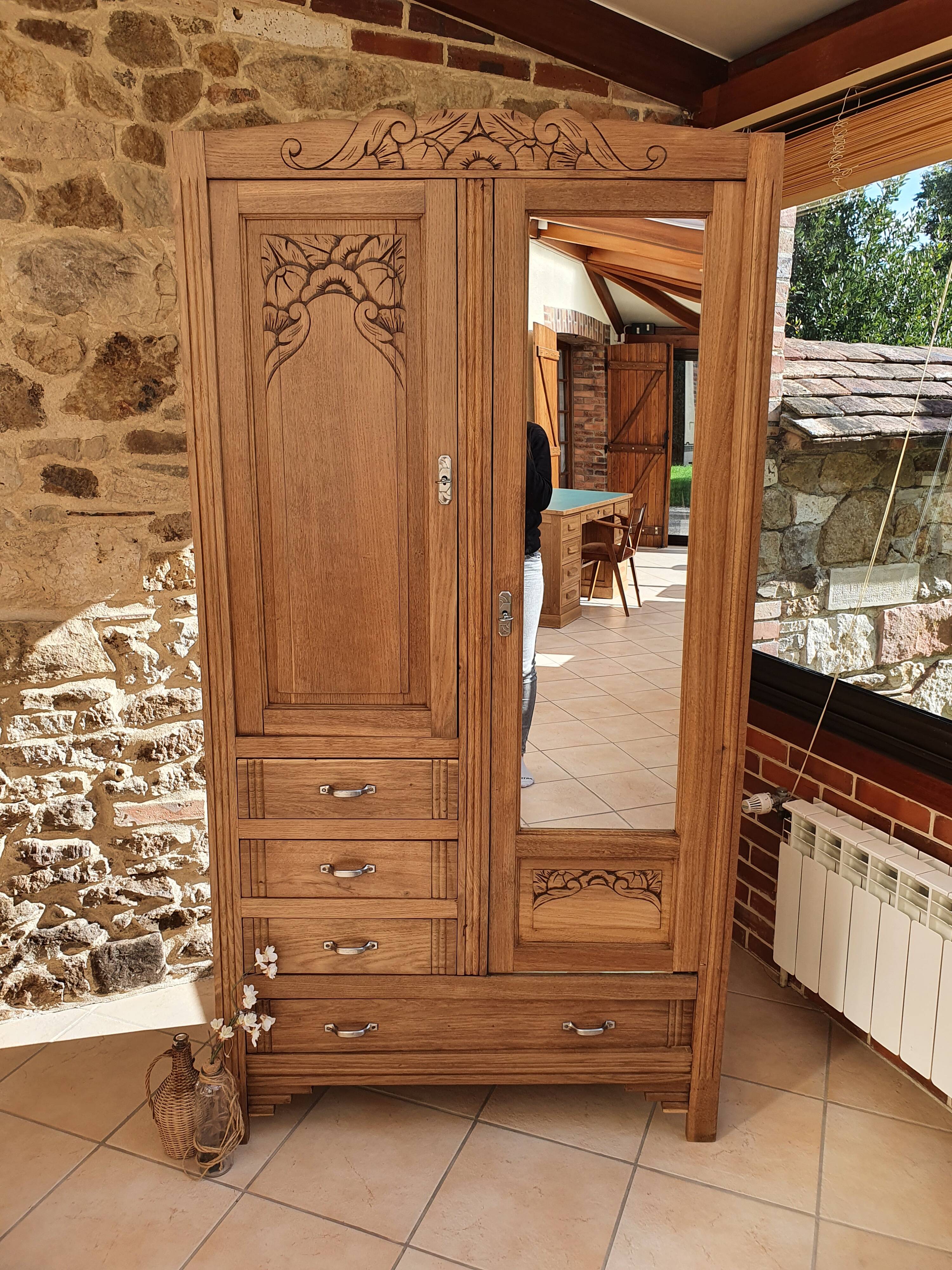 Art Deco Parisian wardrobe