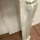 Louis XV style fireplace in white marble veined Carrara Italy 20th century