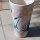 Grand vase rolled ceramic vintage le brescon vallauris 31 cm condition new