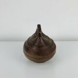 Vintage stoneware hen vase, flower pick