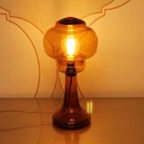 Art-Deco blown glass lamp