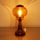 Lampe en verre soufflé Art-Déco