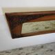 Art Deco mirror with a wooden frame