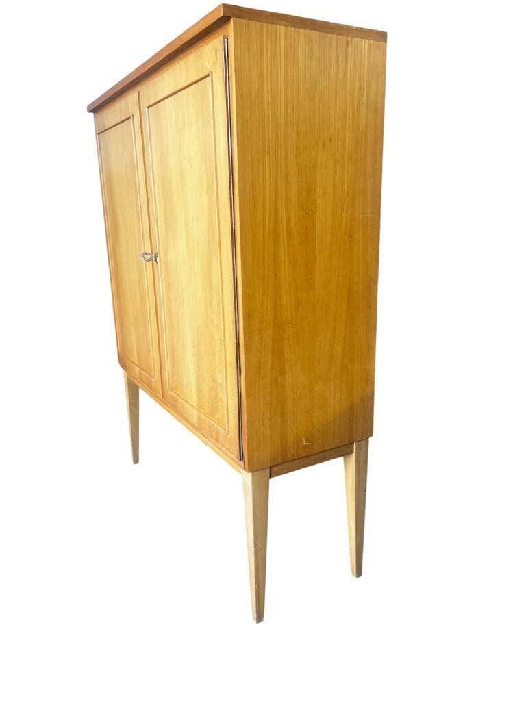 Vintage shallow wooden armoire / WK Môbel armoire