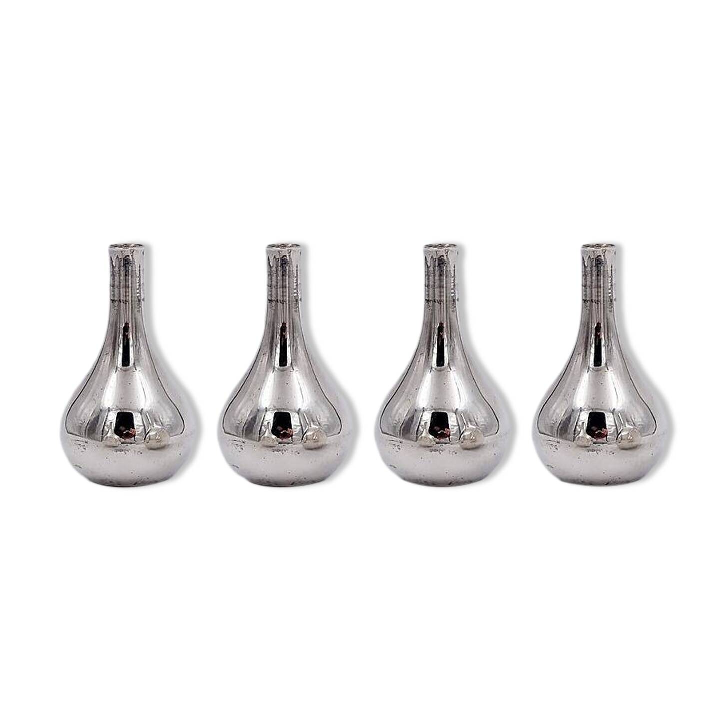 4 Jens Quistgaard candlesticks for Dansk