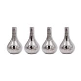 4 Jens Quistgaard candlesticks for Dansk