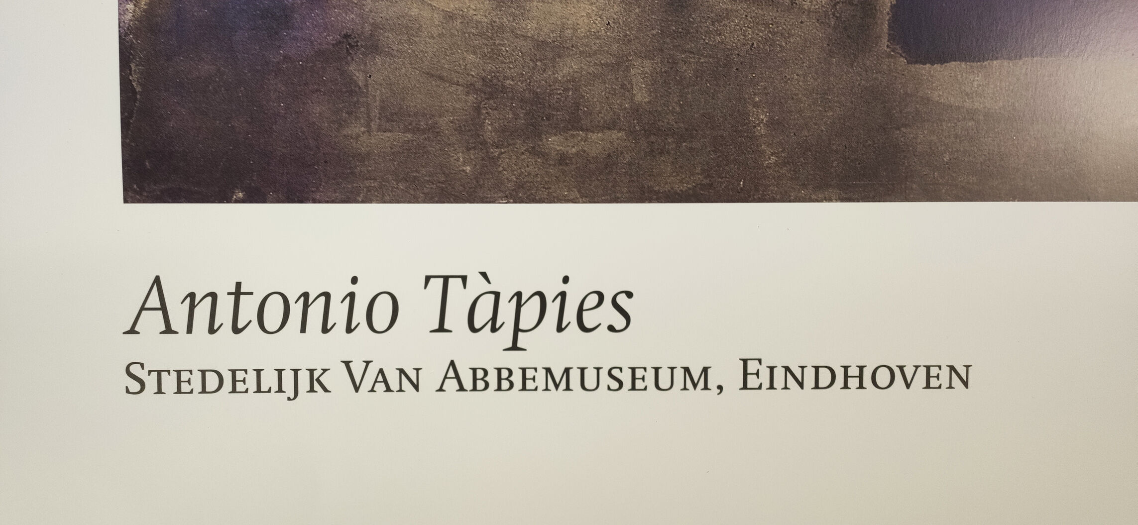 Antoni Tapies - Stedelijk Van Abbemuseum