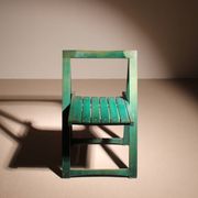 Seven 'Trieste' Folding Chairs by Aldo Jacober for Alberto Bazzani | Italy
