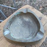 Old bronze ashtray