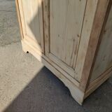 Natural wood cabinet