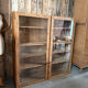 Large vintage display cabinet
