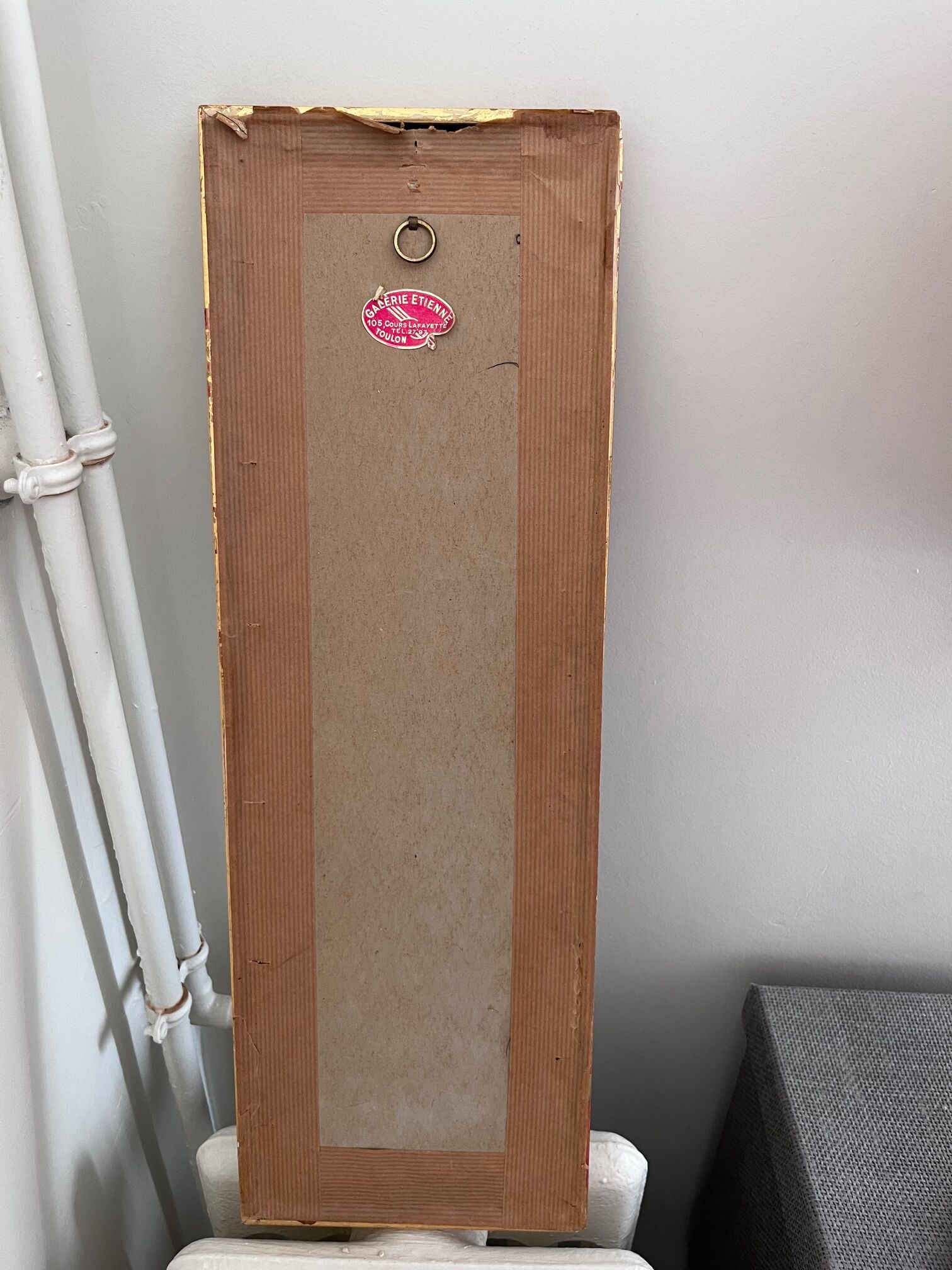 Woven painting birds