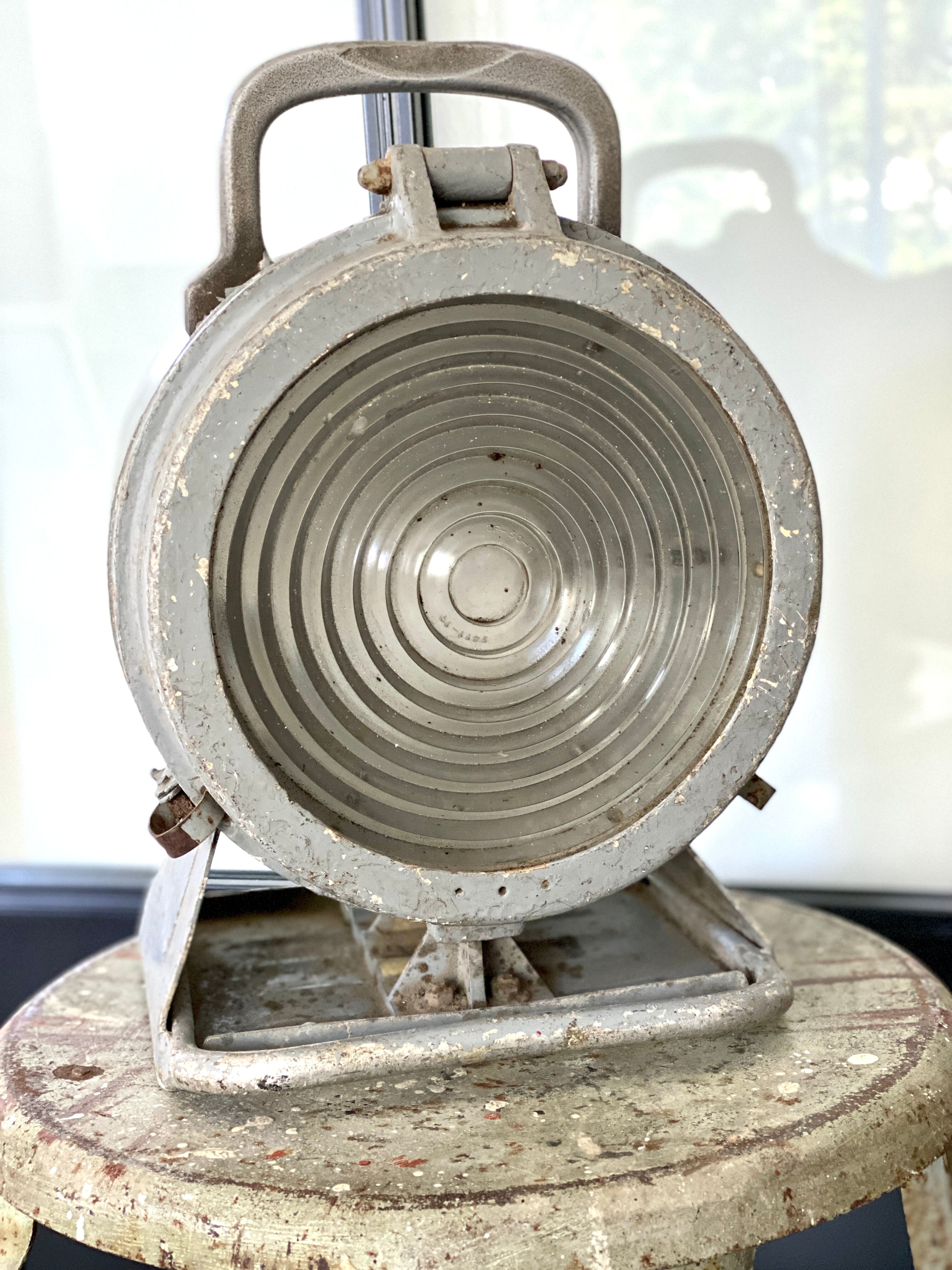 Ancienne lampe SNCF vintage