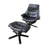 Armchair and footstool Möbel Sweden