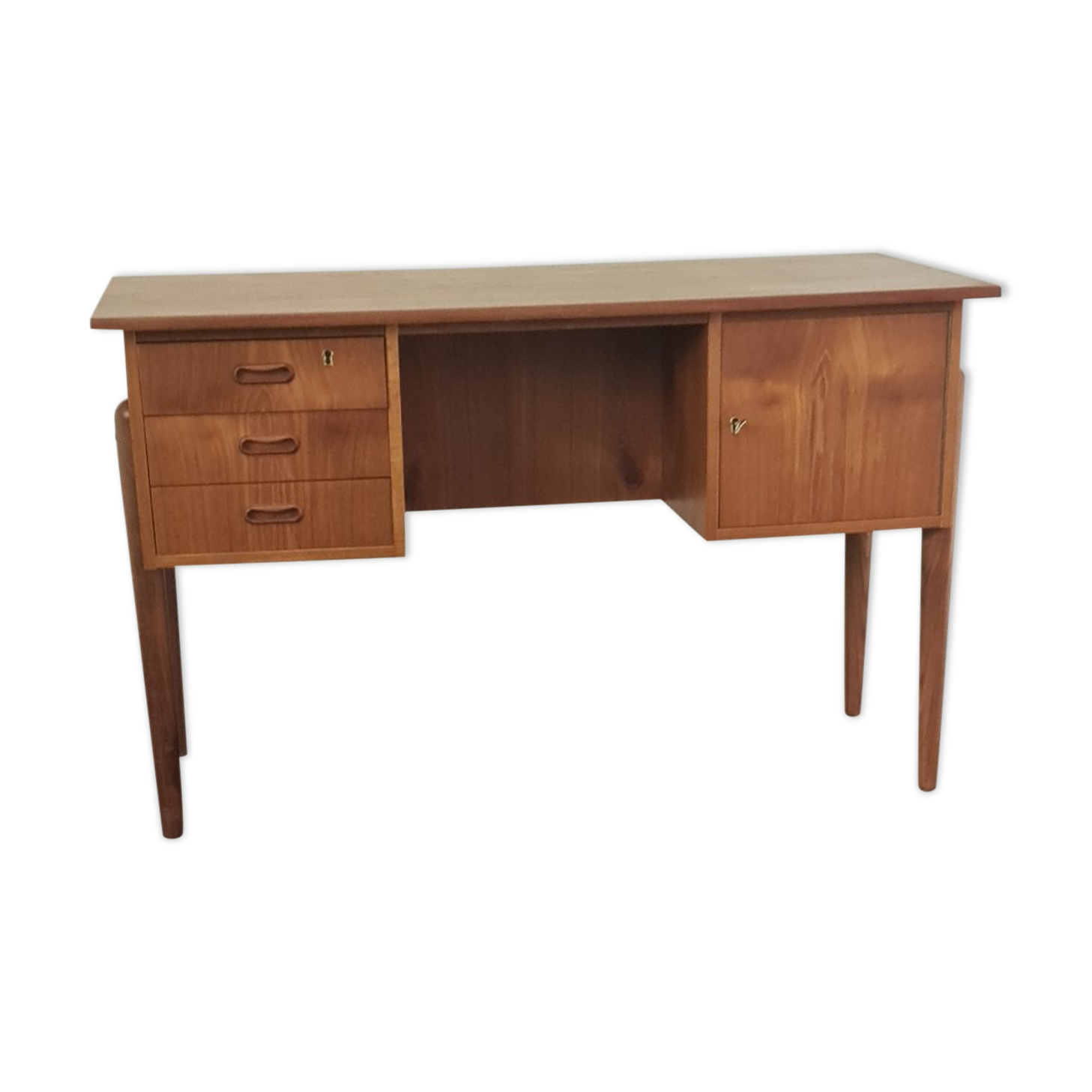 Vintage teak writting desk