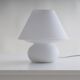 Lampe en verre en forme de champignon Modèle 6249 par Glasshütte Limburg