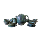 Les Cyclades Anduze sandstone teapots and cups