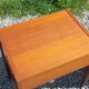 Pair of Scandinavian-style teak bedside tables from the 1970s.