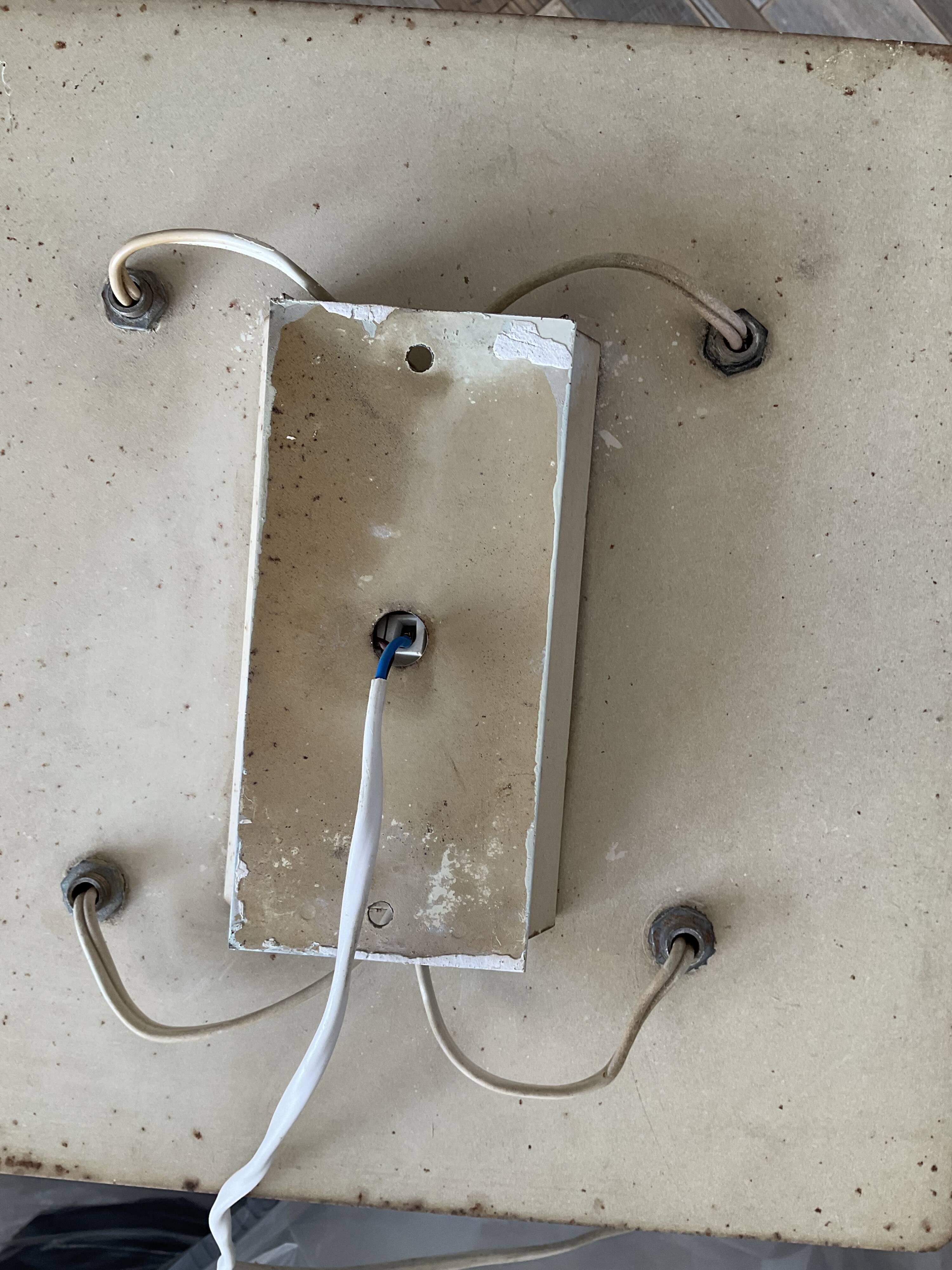 Wall lamp Spring Andréa Lazzari 60s