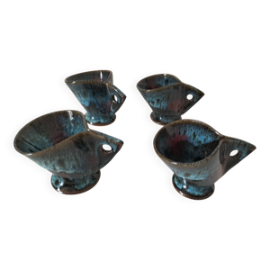 4 tasses sculpturales - philippe