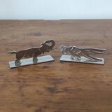 Zoomorphic knife holder set