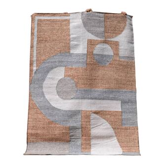 Tapis tissé en jute et laine 240x170cm