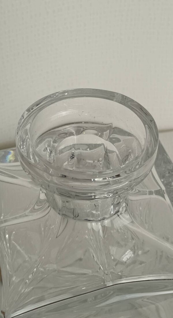 Carafe à whisky cristal Lancel Paris vintage